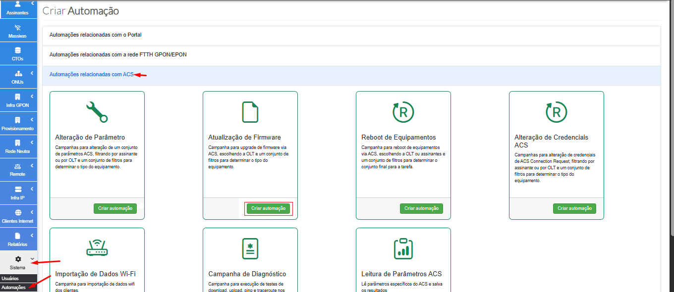 Wi-Fi data import automation initial screen